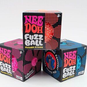 NeeDoh Fuzz Ball Sensory Fidget Toy – Soft & Squishy Stress Ball- 1pc